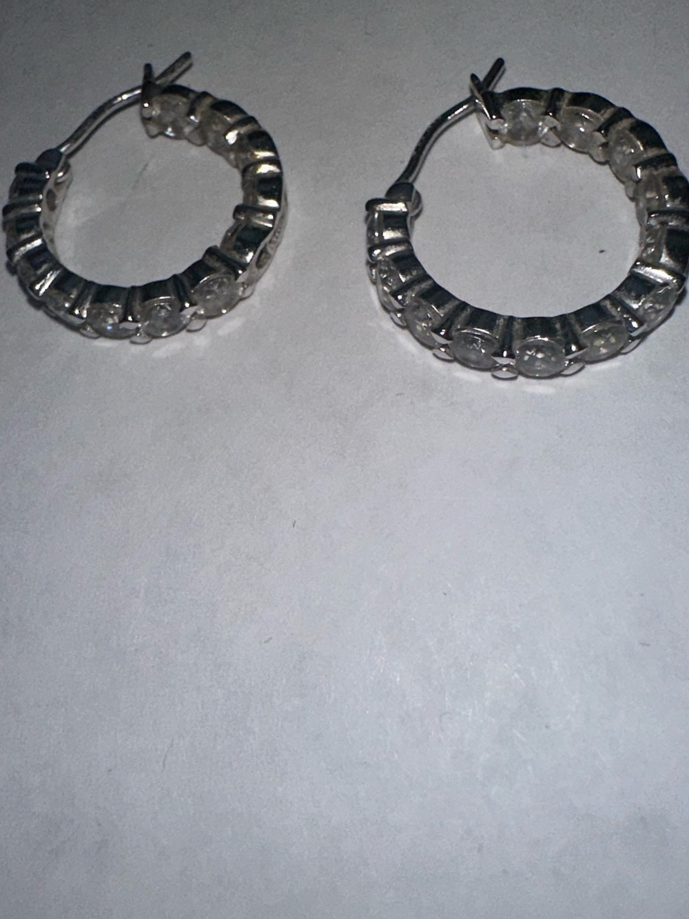 Small Sterling Silver Hoop Earrings
